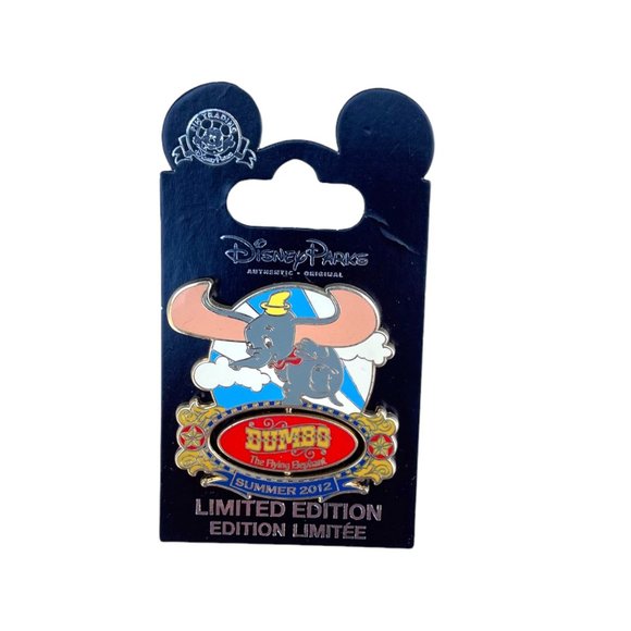 Walt Disney World Dumbo the Flying Elephant Opening Summer 2012 Limited Pin - Picture 2 of 3
